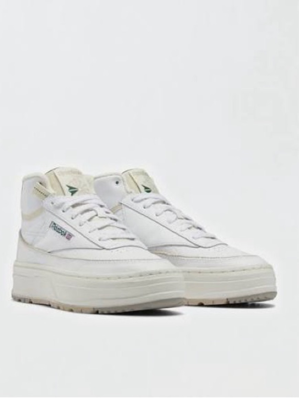 Reebok Women's Club C Double Geo Hi Heritage Sneaker